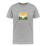 YHWH or the Highway - Men’s Premium Organic T-Shirt - heather gray