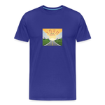 YHWH or the Highway - Men’s Premium Organic T-Shirt - royal blue