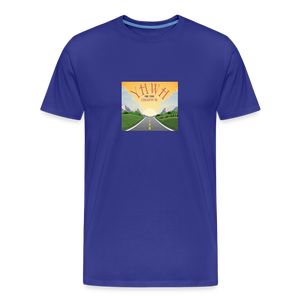 YHWH or the Highway - Men’s Premium Organic T-Shirt - royal blue