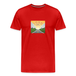 YHWH or the Highway - Men’s Premium Organic T-Shirt - red