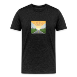 YHWH or the Highway - Men’s Premium Organic T-Shirt - charcoal grey