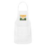 YHWH or the Highway - Adjustable Apron - white