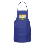 YHWH or the Highway - Adjustable Apron - royal blue