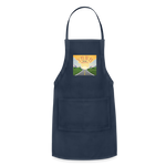 YHWH or the Highway - Adjustable Apron - navy