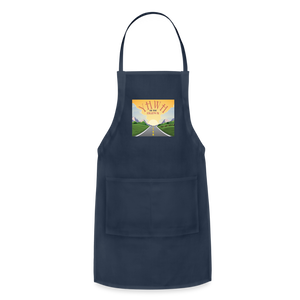 YHWH or the Highway - Adjustable Apron - navy