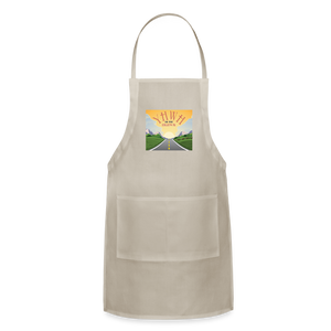 YHWH or the Highway - Adjustable Apron - natural