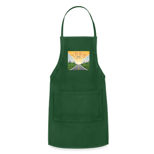YHWH or the Highway - Adjustable Apron - forest green