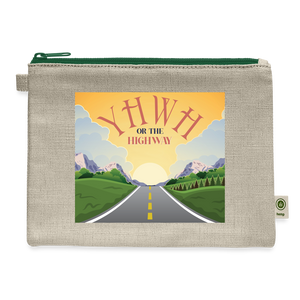 YHWH or the Highway - Carry All Pouch - natural/green