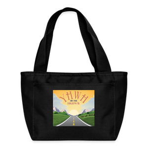 YHWH or the Highway - Lunch Bag - black