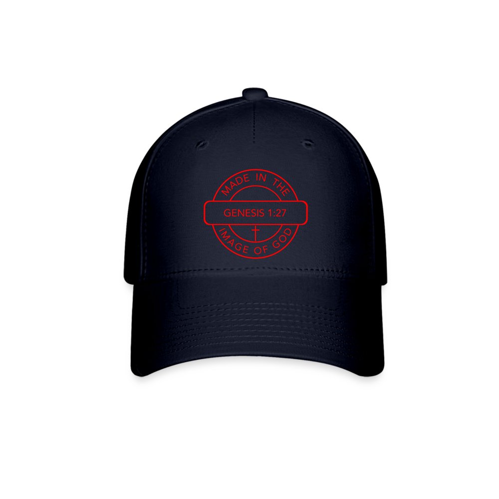 Made in the Image of God - Baseball Cap - navy