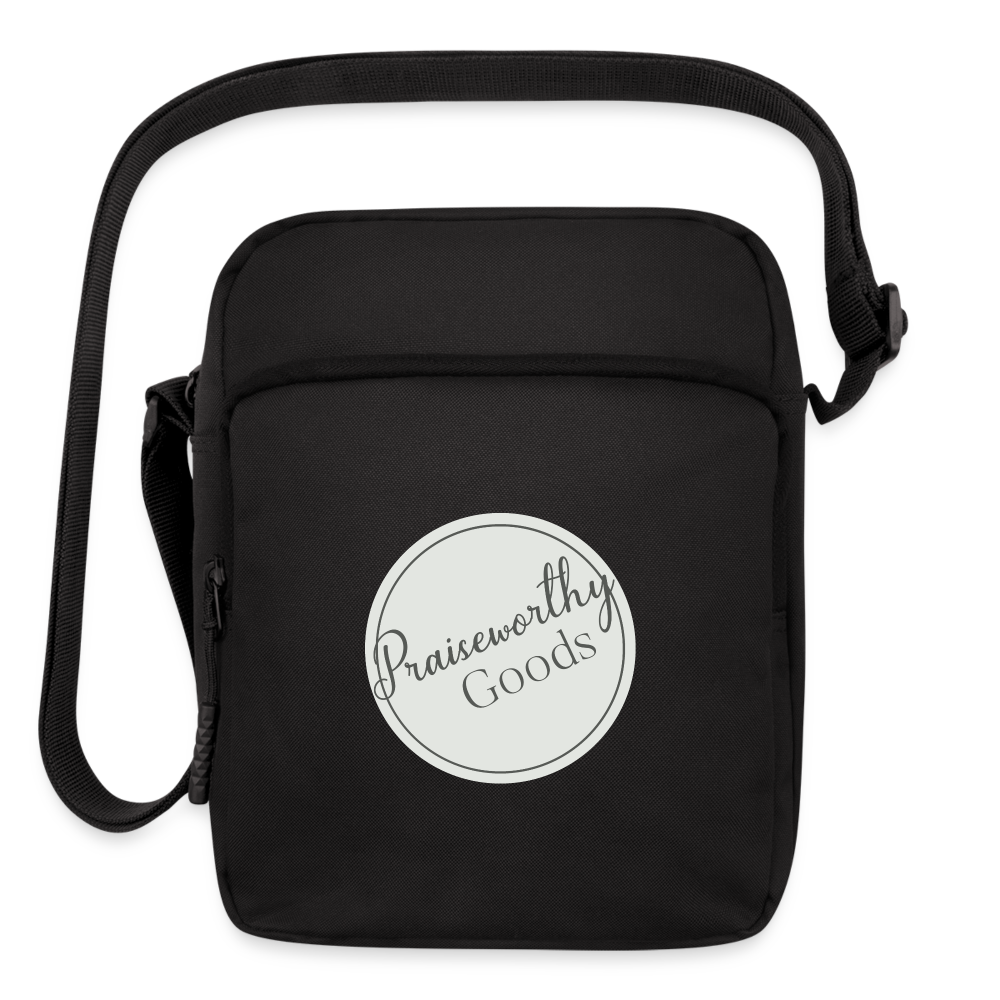 P.G. - Upright Crossbody Bag - black