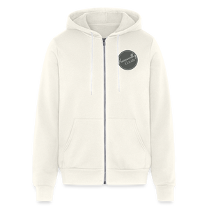 P.G. - Unisex Full Zip Hoodie - vintage white