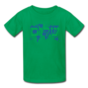 Peace on Earth - Kids' T-Shirt - kelly green