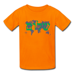 Peace on Earth - Kids' T-Shirt - orange