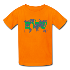 Peace on Earth - Kids' T-Shirt - orange