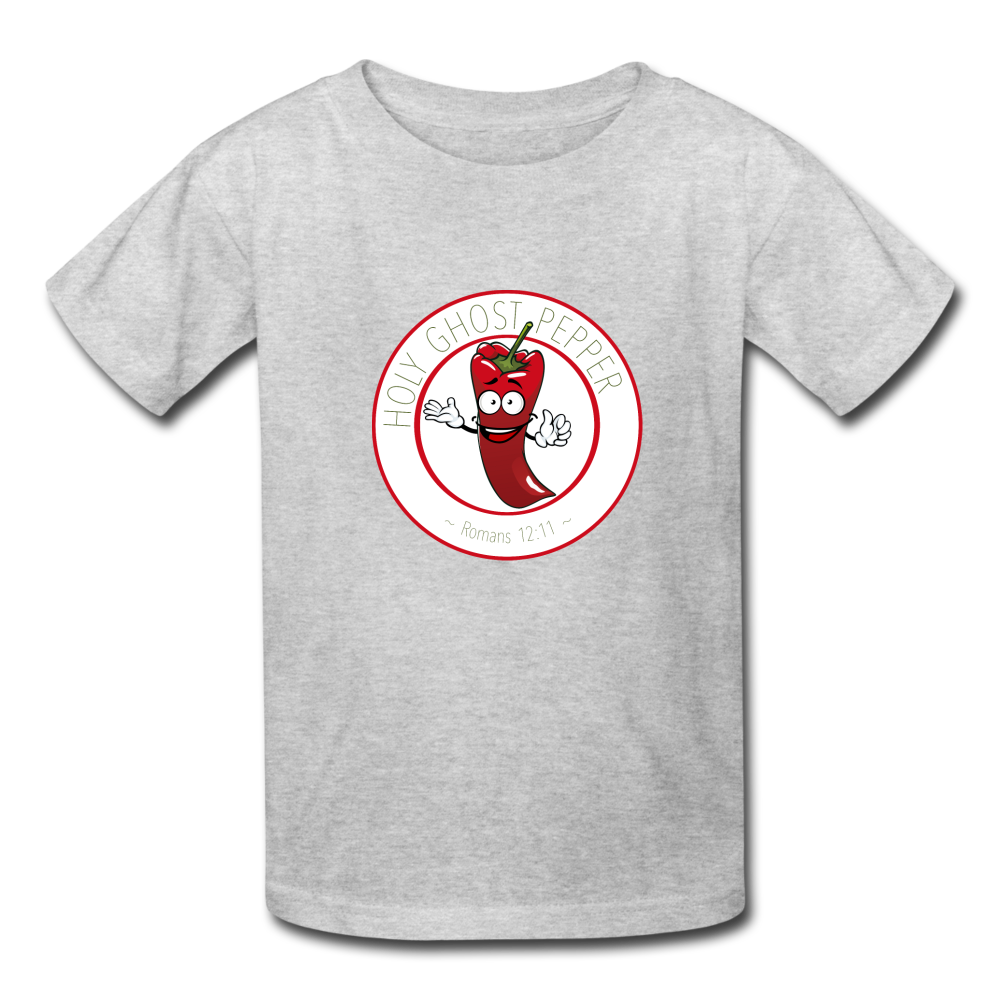 Holy Ghost Pepper - Kids' T-Shirt - heather gray