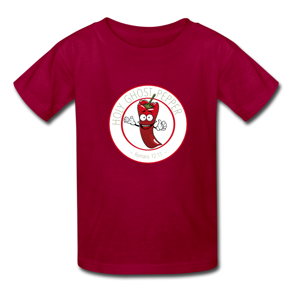 Holy Ghost Pepper - Kids' T-Shirt - dark red
