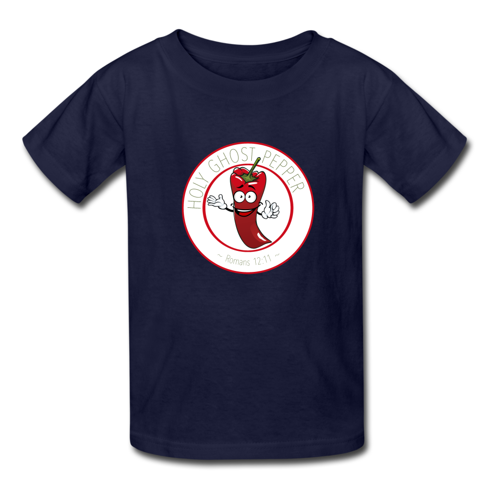 Holy Ghost Pepper - Kids' T-Shirt - navy