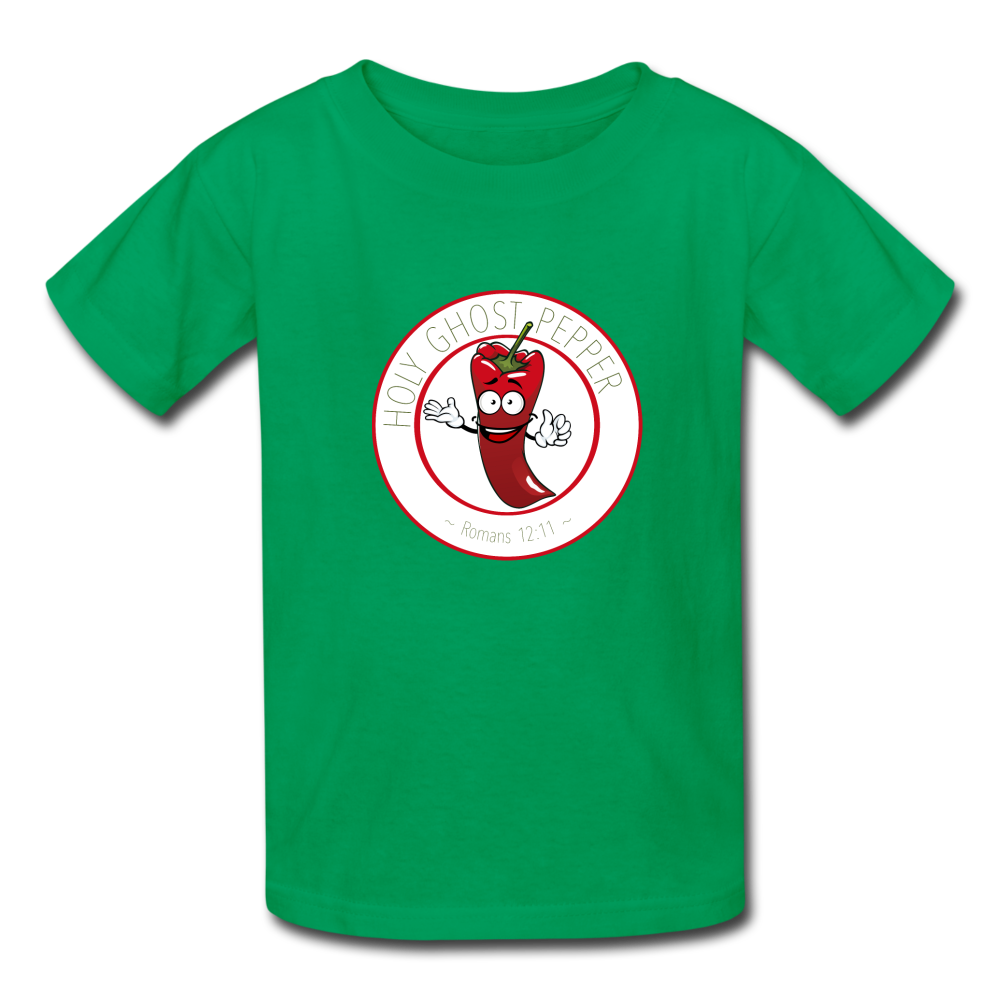 Holy Ghost Pepper - Kids' T-Shirt - kelly green