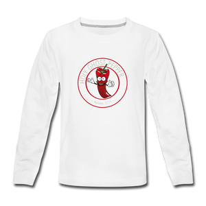 Holy Ghost Pepper - Kids' Premium Long Sleeve T-Shirt - white
