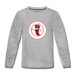 Holy Ghost Pepper - Kids' Premium Long Sleeve T-Shirt - heather gray