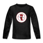 Holy Ghost Pepper - Kids' Premium Long Sleeve T-Shirt - charcoal gray