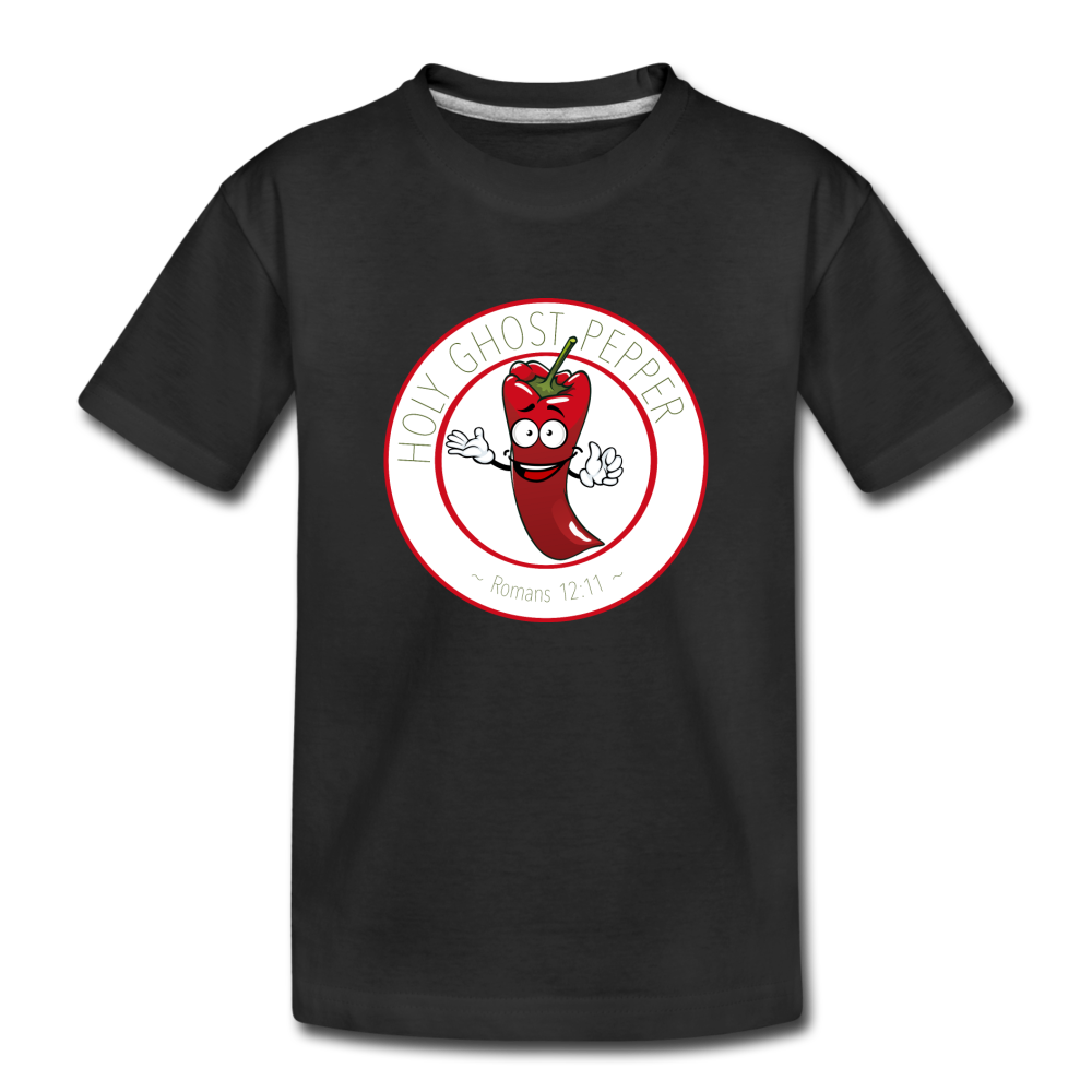Holy Ghost Pepper - Toddler Premium T-Shirt - black