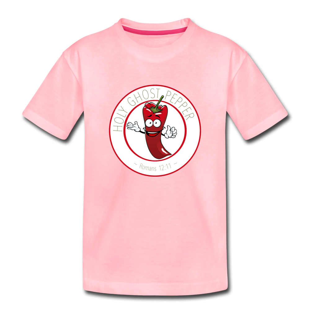 Holy Ghost Pepper - Toddler Premium T-Shirt - pink