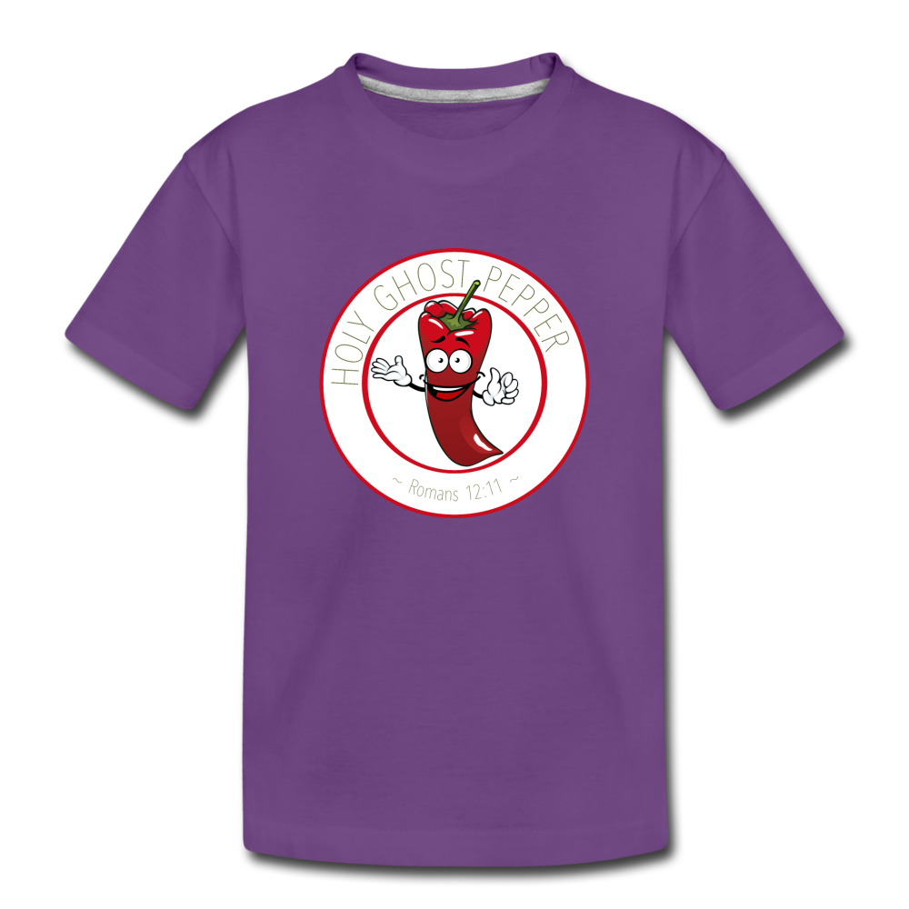 Holy Ghost Pepper - Toddler Premium T-Shirt - purple