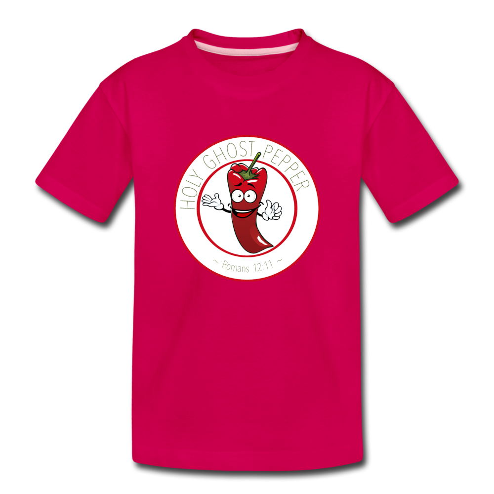 Holy Ghost Pepper - Toddler Premium T-Shirt - dark pink