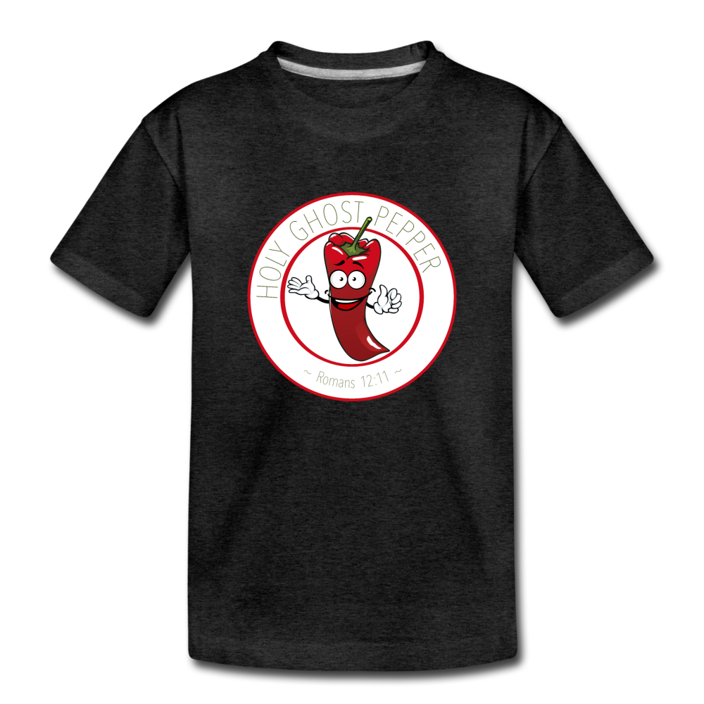 Holy Ghost Pepper - Toddler Premium T-Shirt - charcoal gray
