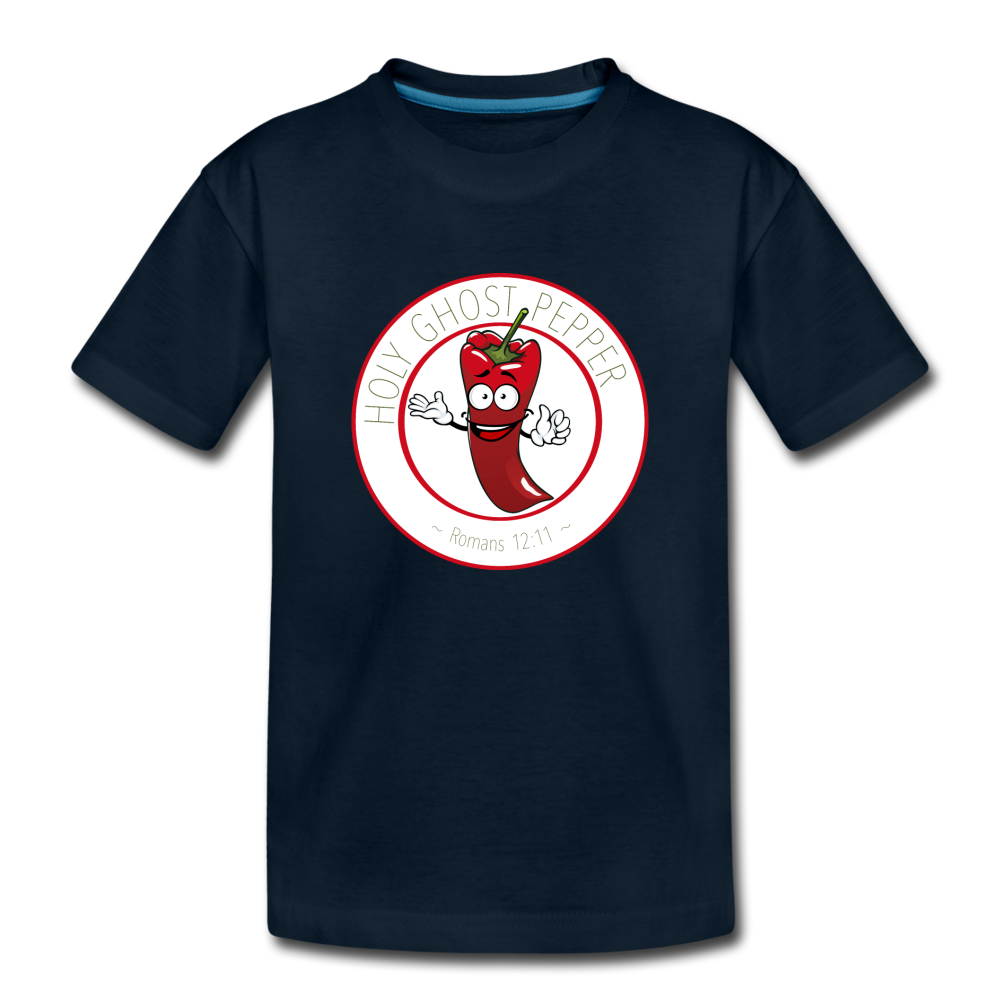 Holy Ghost Pepper - Toddler Premium T-Shirt - deep navy
