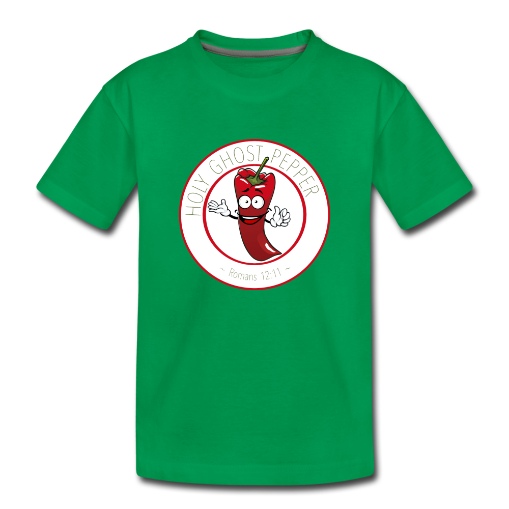 Holy Ghost Pepper - Toddler Premium T-Shirt - kelly green