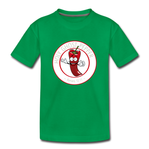 Holy Ghost Pepper - Toddler Premium T-Shirt - kelly green