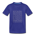 Fruit of the Spirit - Toddler Premium T-Shirt - royal blue