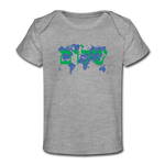 Peace on Earth - Organic Baby T-Shirt - heather gray