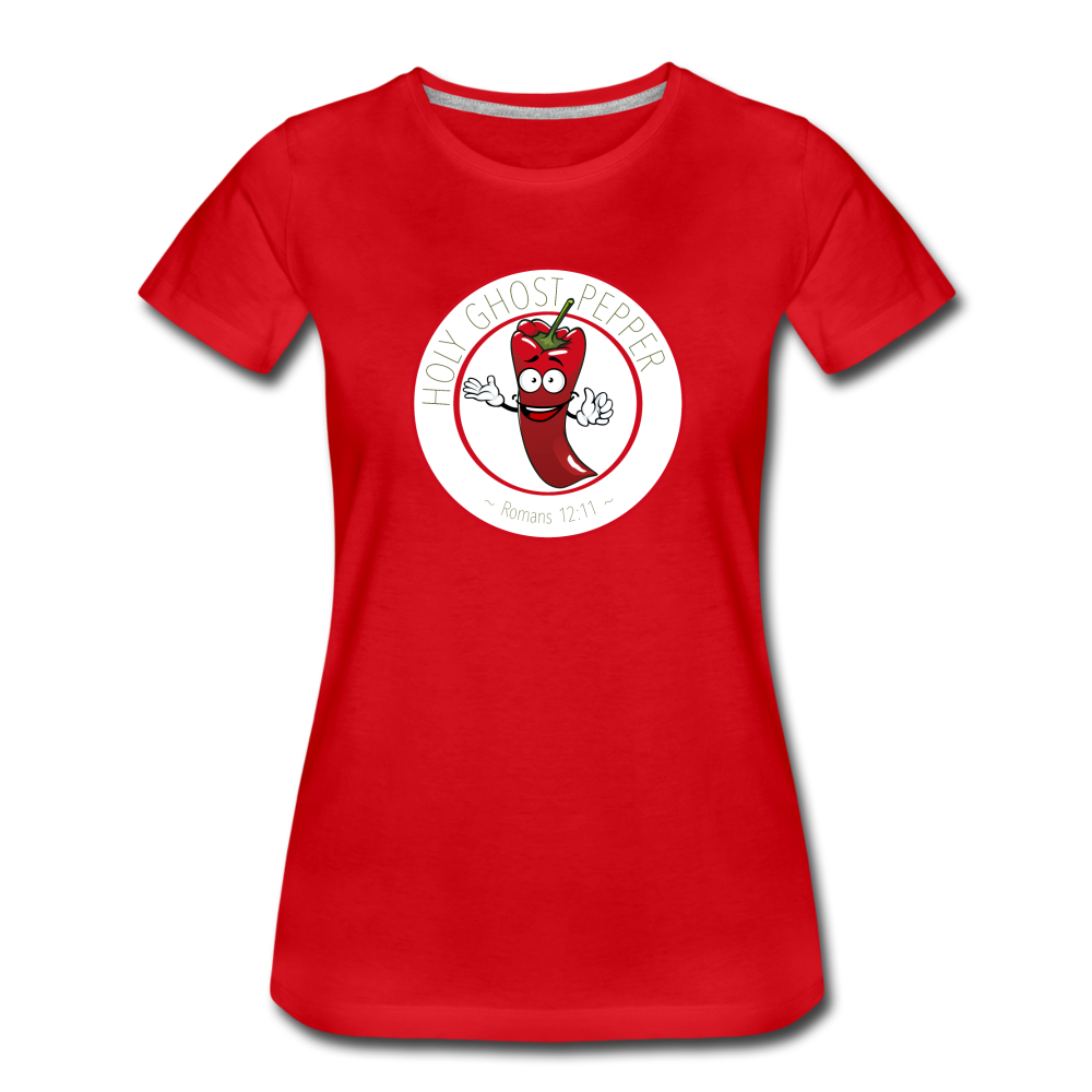 Holy Ghost Pepper - Women’s Premium T-Shirt - red