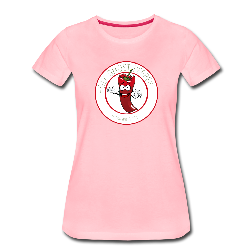 Holy Ghost Pepper - Women’s Premium T-Shirt - pink