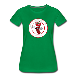 Holy Ghost Pepper - Women’s Premium T-Shirt - kelly green