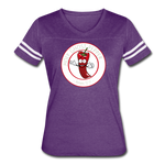 Holy Ghost Pepper - Women’s Vintage Sport T-Shirt - vintage purple/white