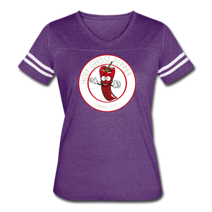 Holy Ghost Pepper - Women’s Vintage Sport T-Shirt - vintage purple/white