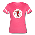 Holy Ghost Pepper - Women’s Vintage Sport T-Shirt - vintage pink/white