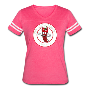 Holy Ghost Pepper - Women’s Vintage Sport T-Shirt - vintage pink/white