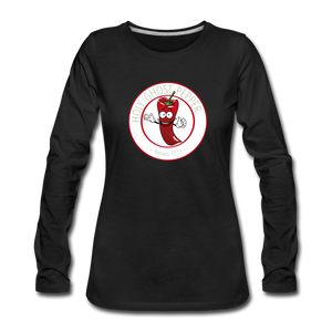 Holy Ghost Pepper - Women's Premium Long Sleeve T-Shirt - black