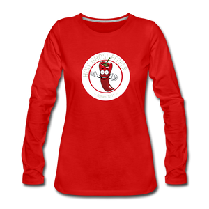 Holy Ghost Pepper - Women's Premium Long Sleeve T-Shirt - red