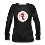 Holy Ghost Pepper - Women's Premium Long Sleeve T-Shirt - charcoal gray