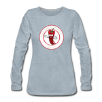 Holy Ghost Pepper - Women's Premium Long Sleeve T-Shirt - heather ice blue