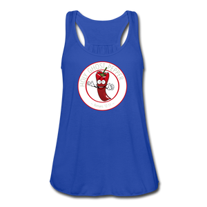 Holy Ghost Pepper - Women's Flowy Tank Top - royal blue