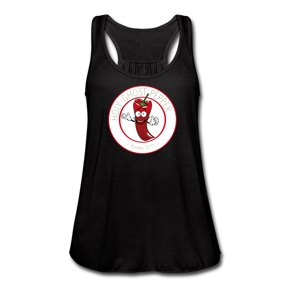Holy Ghost Pepper - Women's Flowy Tank Top - black