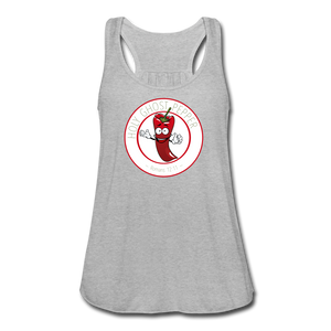 Holy Ghost Pepper - Women's Flowy Tank Top - heather gray